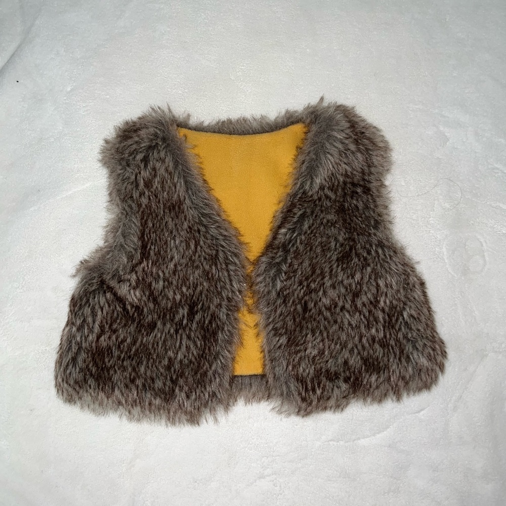 Kids Faux fur vest